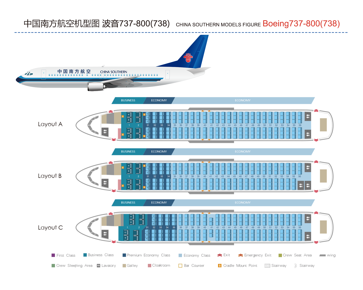 boeing 737 seating chart