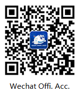 QR code for WeChat follow